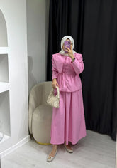 Lady Etekli Takım Pembe