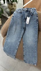 Taşlı Blue Jean