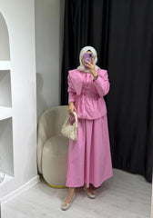 Lady Etekli Takım Pembe