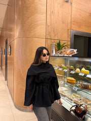 Pelerin Tunik Siyah